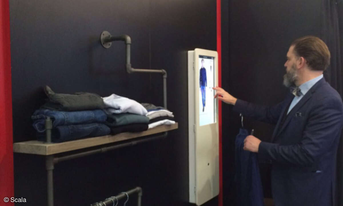 Der Interactive Fitting Room von Scala
