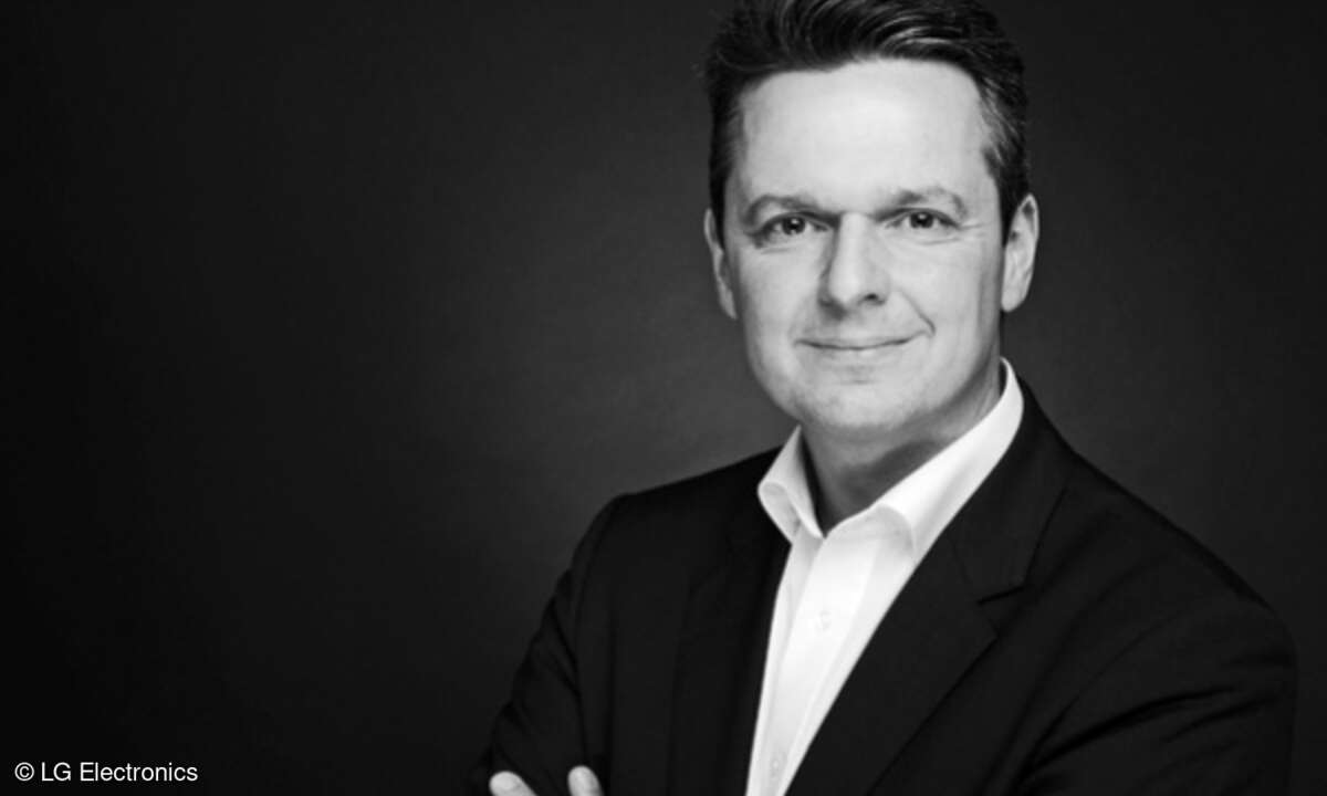 Volker Unland, Senior Sales Manager Information Displays bei LG Electronics