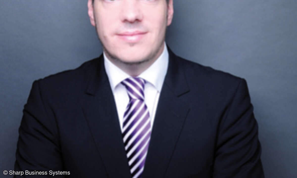 Markus Eisemann, Manager Sales Visual Solutions bei Sharp Business Systems