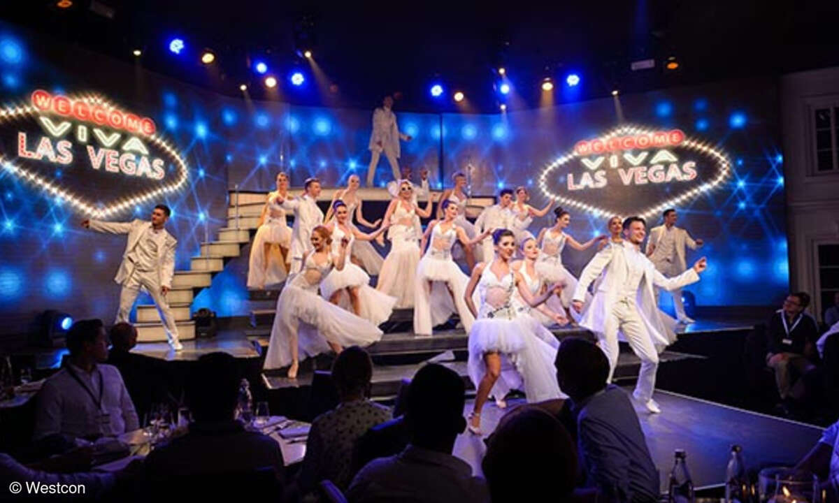 Gastro-Showevent Fantissima zu „Viva Las Vegas!“