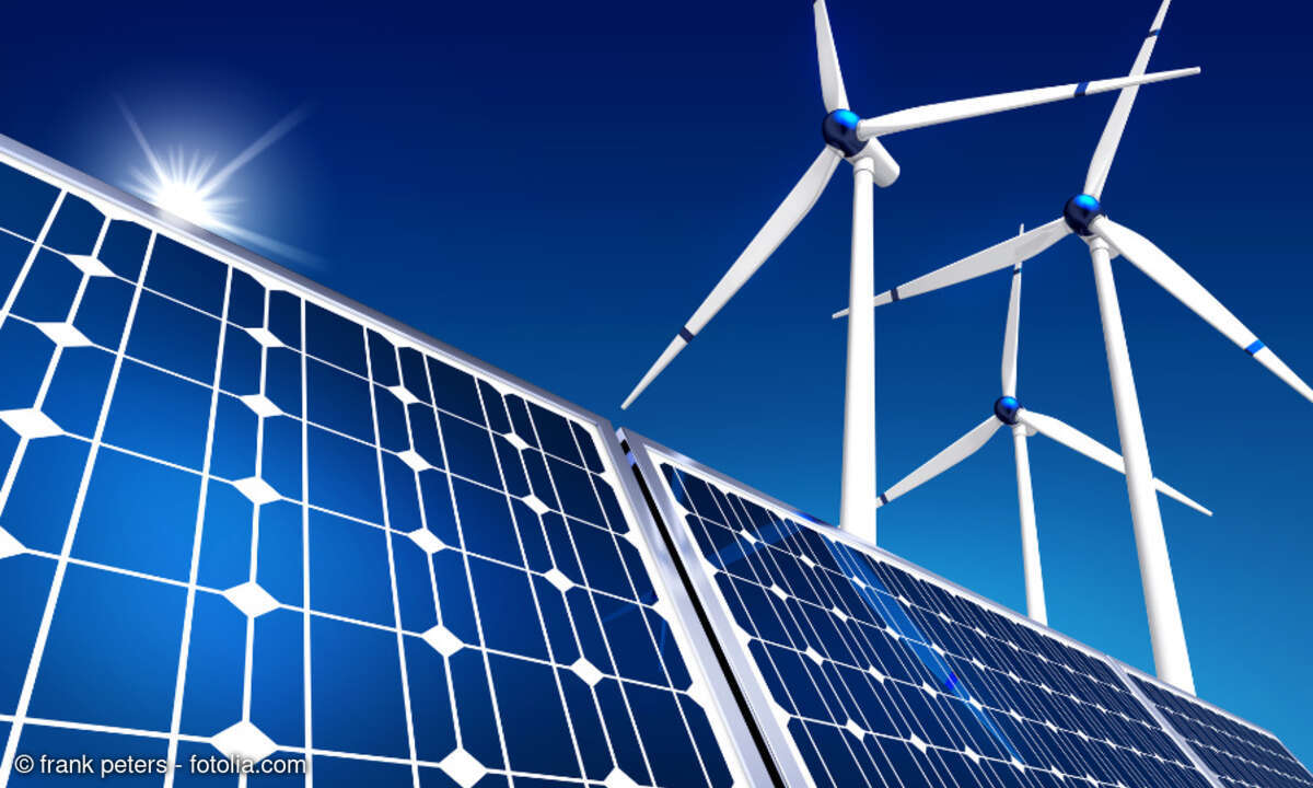 Windenergie, Sonnenergie