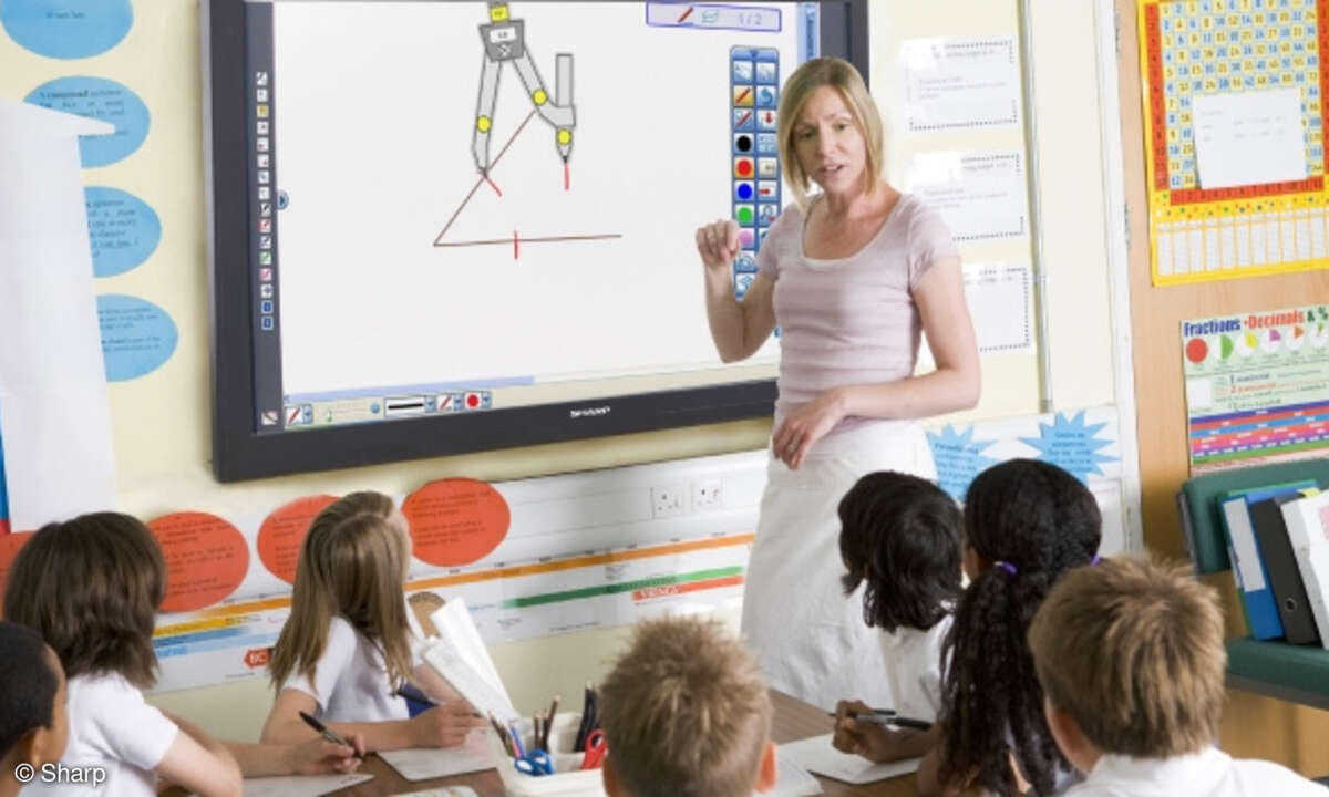 Sharp Whiteboard Display