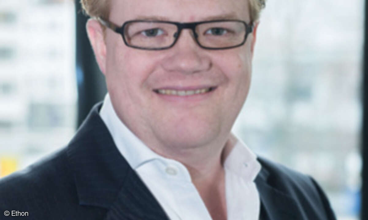 Jochen Haller, Geschäftsführer von Ethon