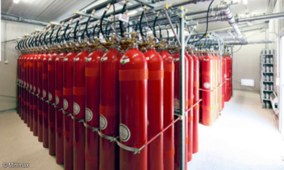Das Brandschutzsystem Oxeo EcoPrevent von Minimax