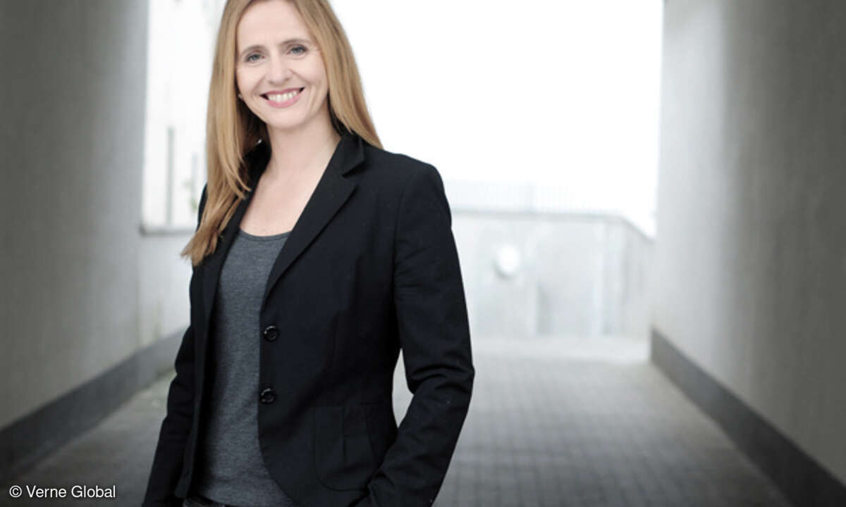 Birgit Kneschke, Director of Marketing bei Verne Global