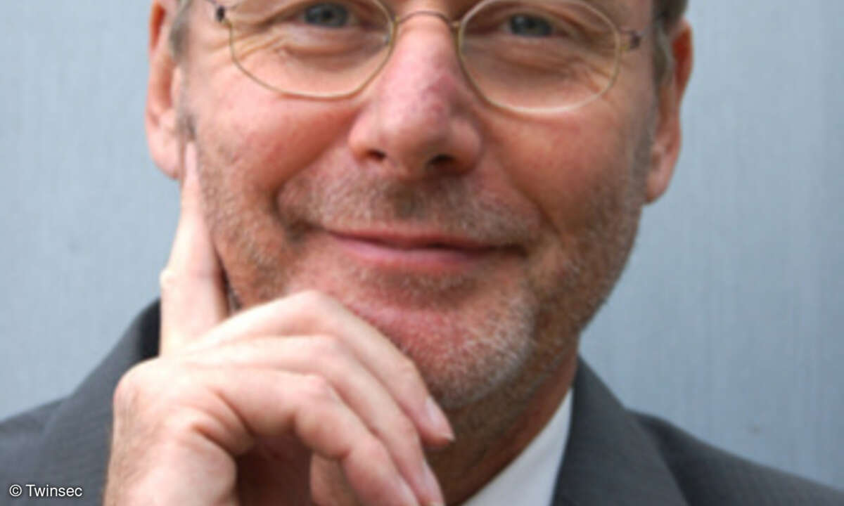 Norbert Drecker, Geschäftsführer von Twinsec