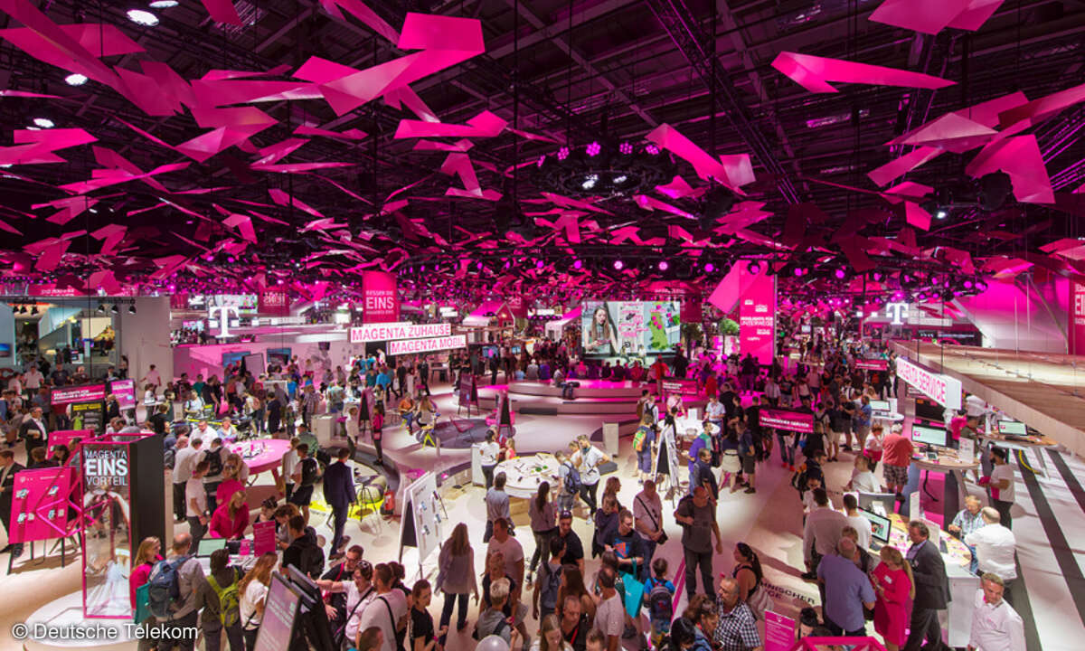 Der IFA-Messestand der Deutschen Telekom