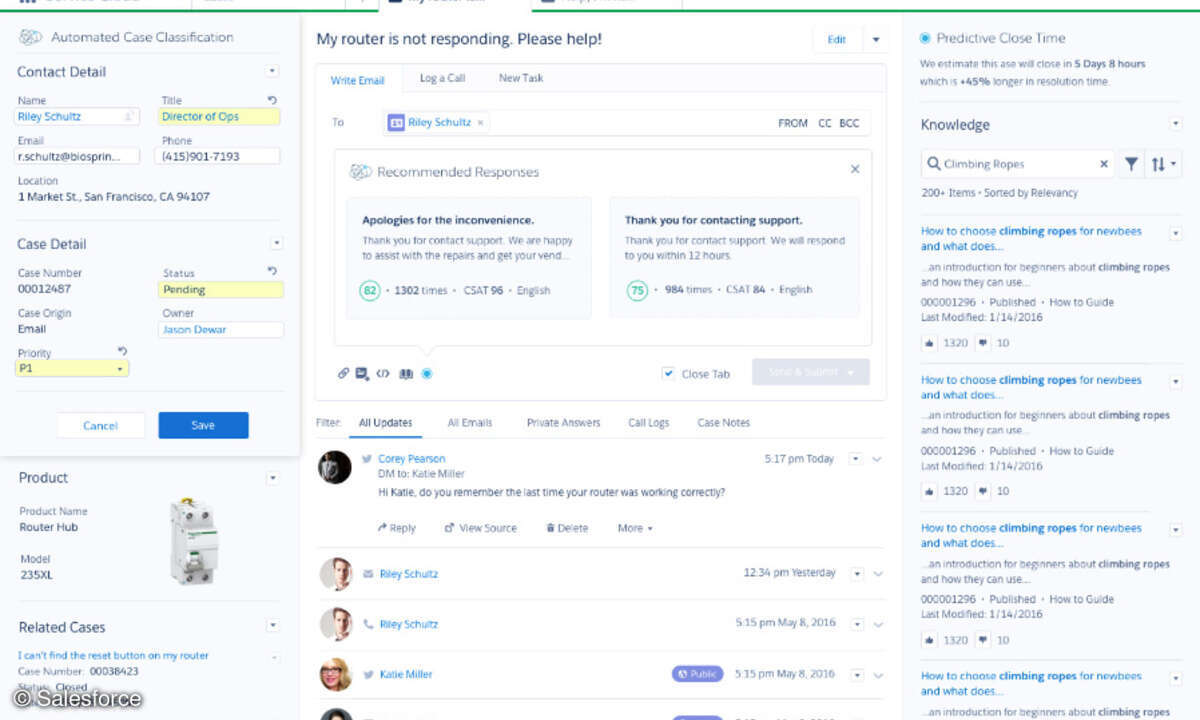 Service Cloud Einstein
