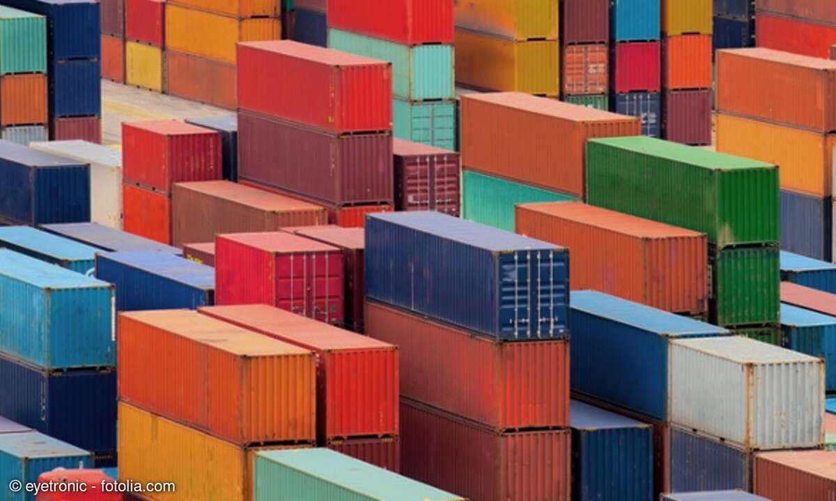 Schmuckbild Fracht, Container