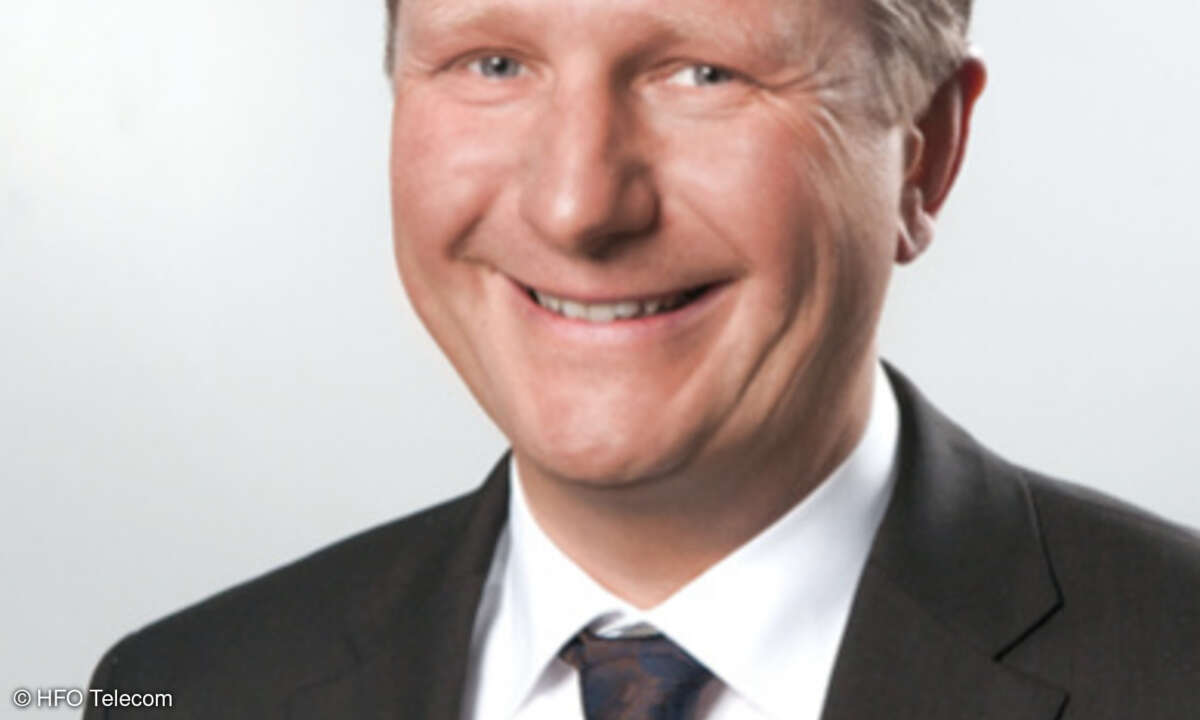 Achim Hager, Vorstandsvorsitzender der HFO Telecom