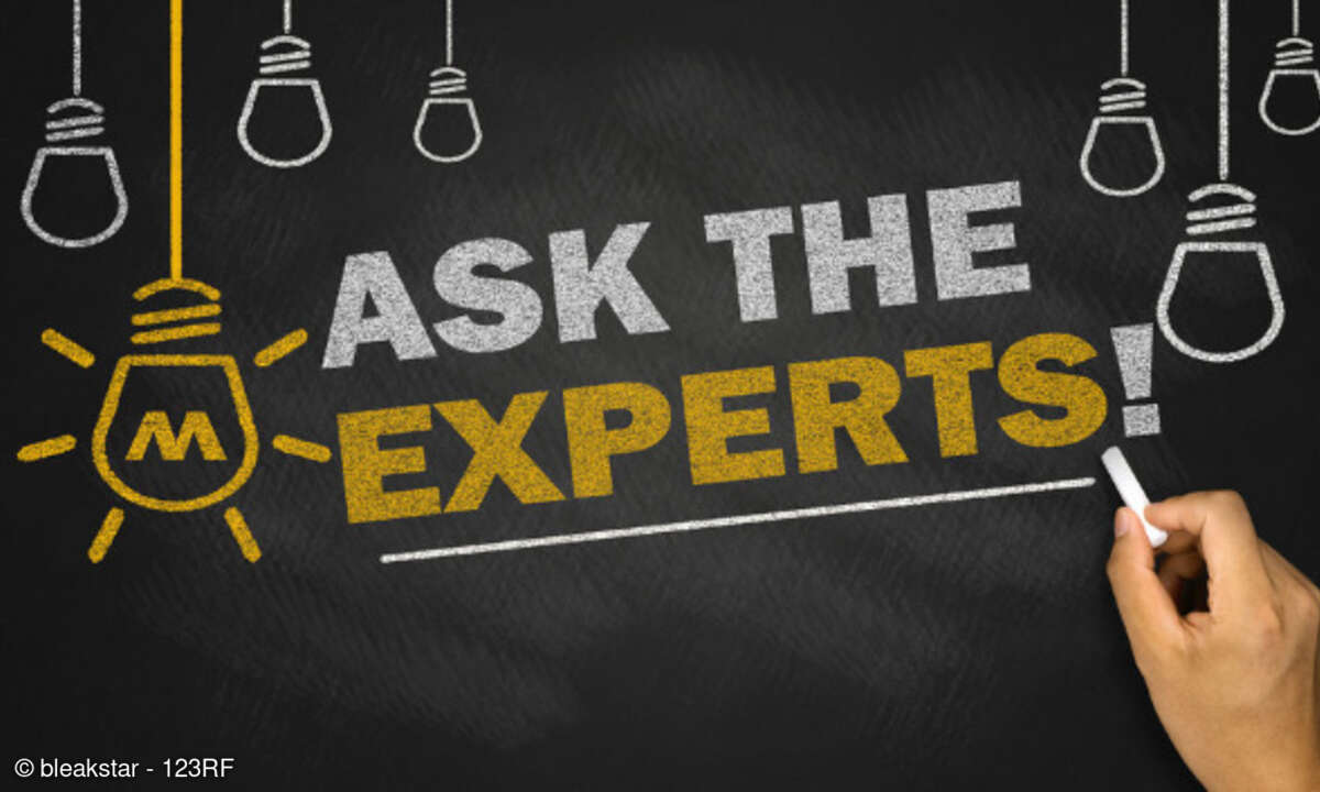 Ask the Experts Tafel