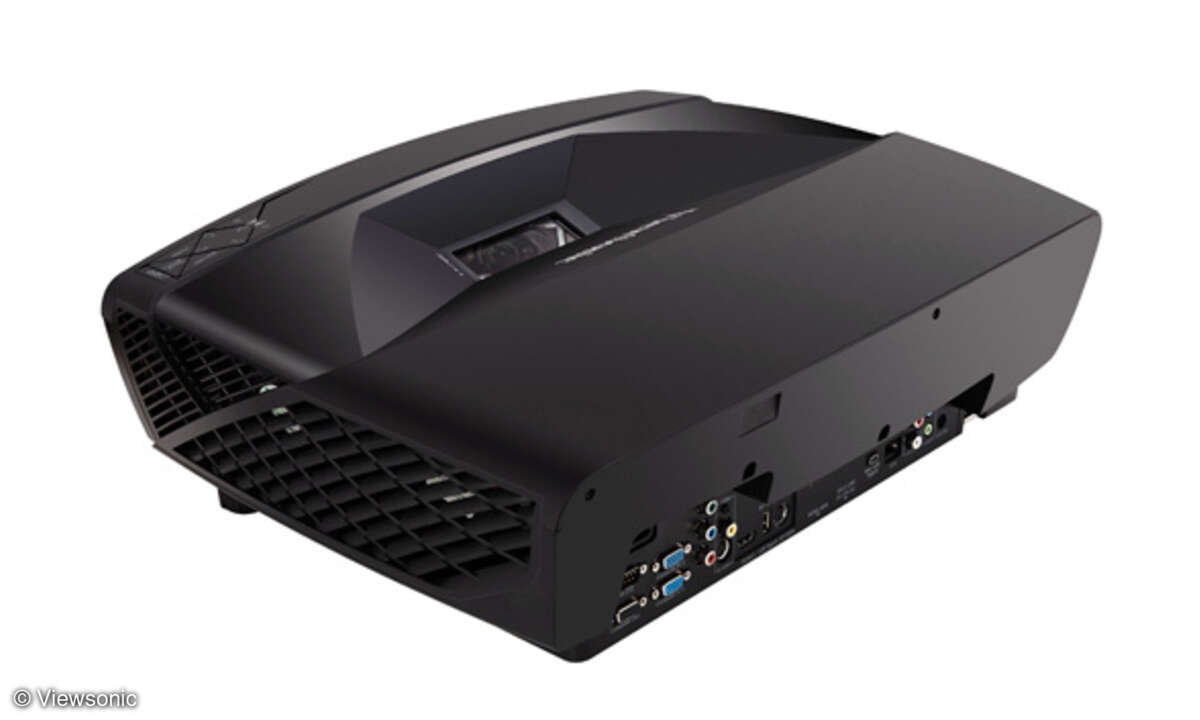 Der Ultra-Kurzdistanz Laserprojektor LS830  von Viewsonic