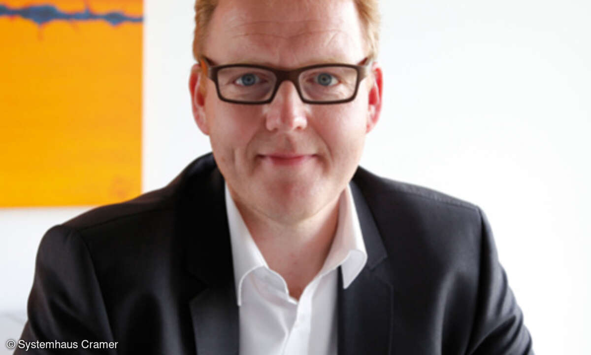 Christian Cramer, Geschäftsführer Systemhaus Cramer