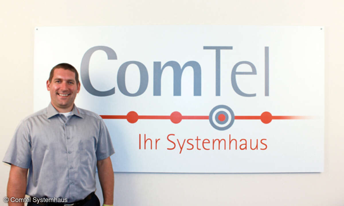Holger Bachert,Geschäftsführer beim Comtel Systemhaus