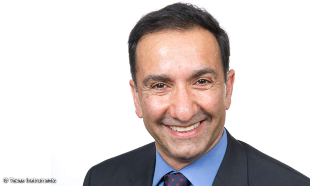 Dr. Ahmad Bahai, Technikchef bei Texas Instruments und Direktor des TI Corporate Research, Kilby Labs.