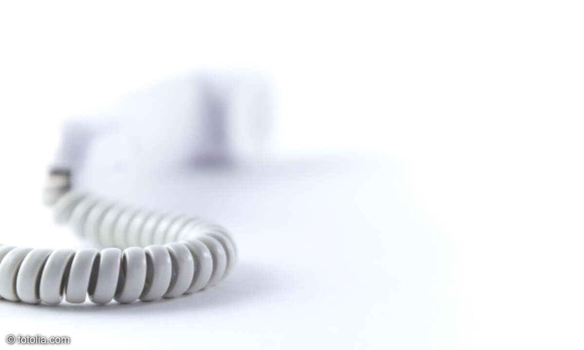 Telefonhörer, Telefonschnur