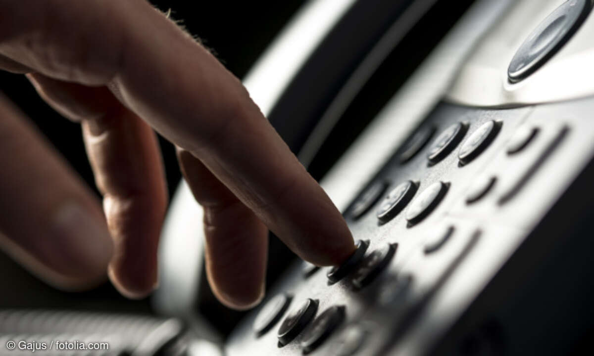 Telefon Hand wählen