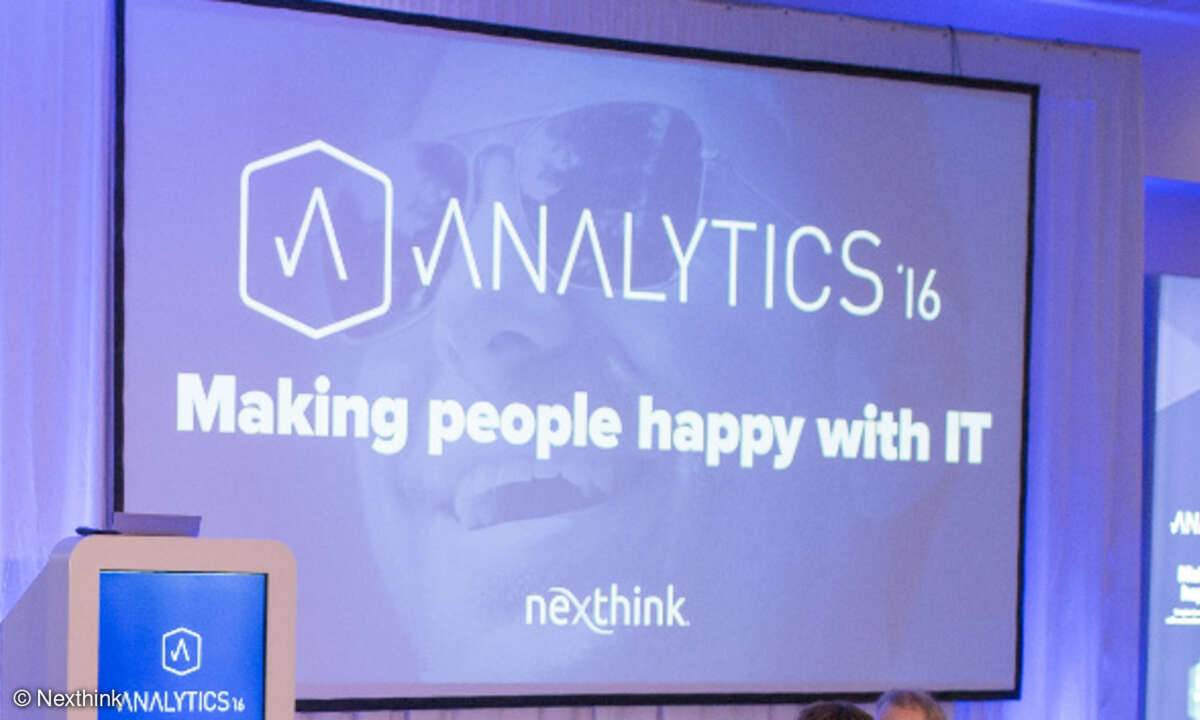 Nexthink IT-Analytics 2016