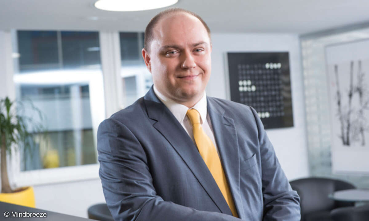 Daniel Fallmann, Gründer und Geschäftsführer von Mindbreeze