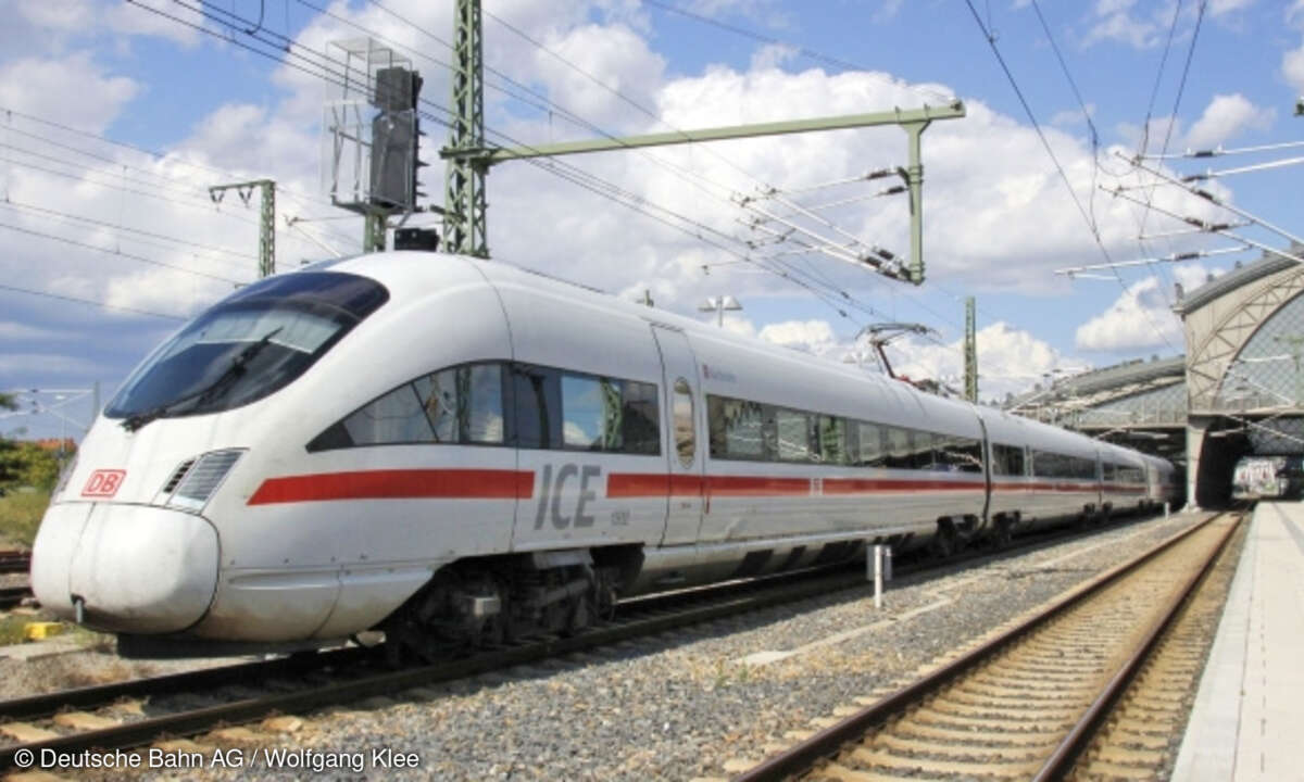 ICE Zug Deutsche Bahn AG