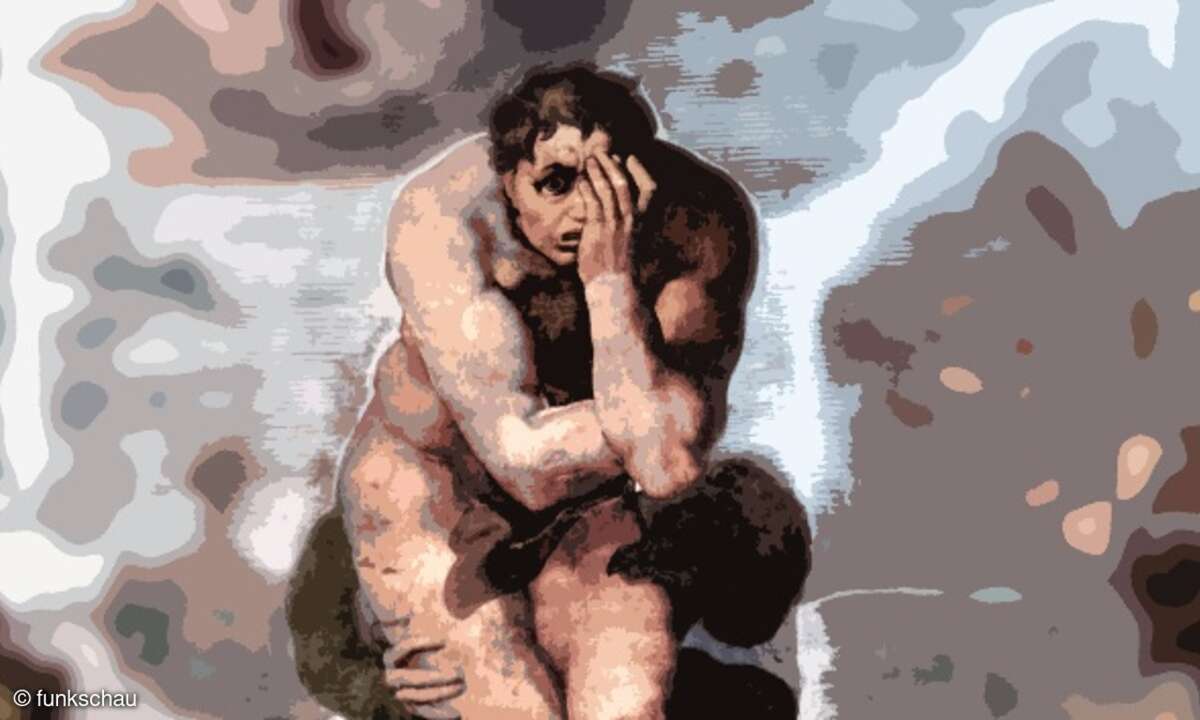 Michelangelo Verzweifelter Mann