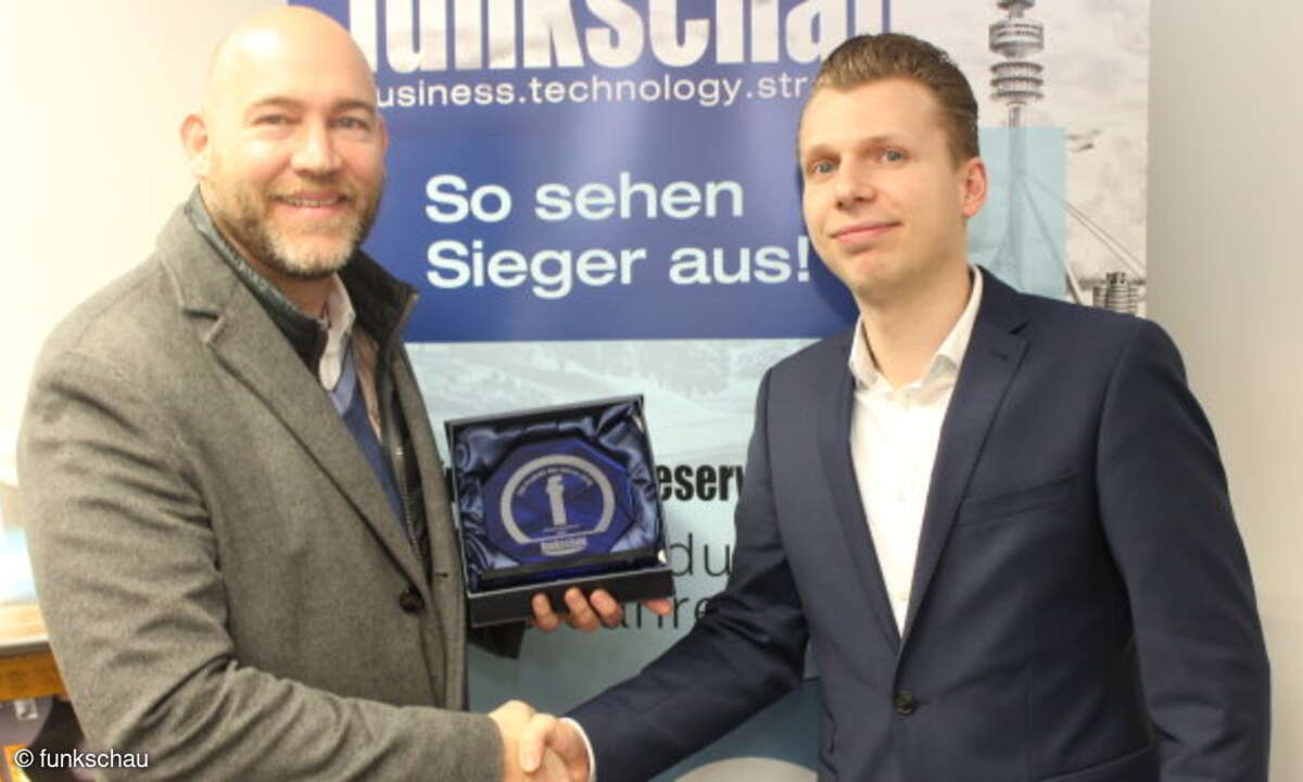 Ingo Moser, Leiter Channel-Marketing bei QSC, freut sich über den zweiten Platz in der IP-Centrex mit der Lösung 
