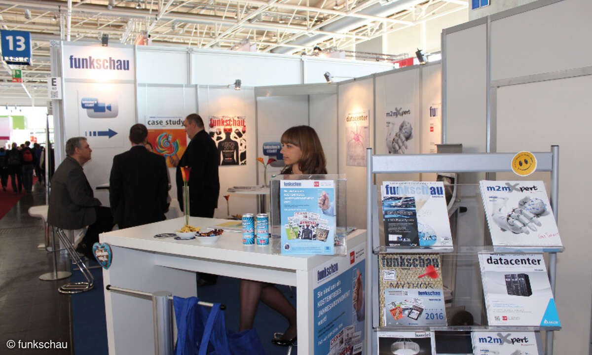 funkschau-Stand CeBIT 2016