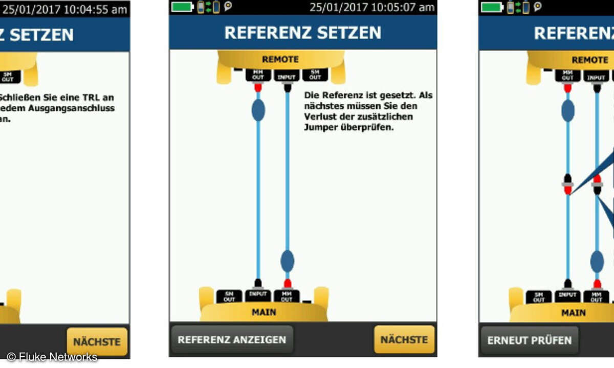 Referenz setzen