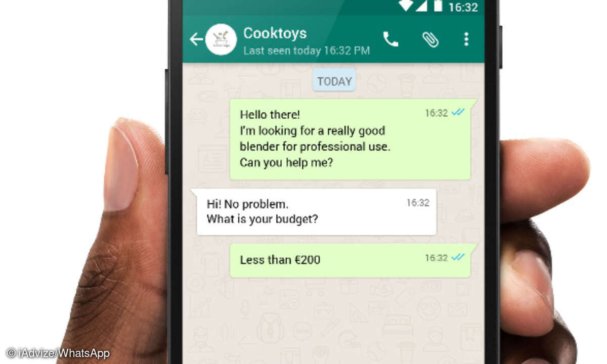 iAdvize integriert WhatsApp
