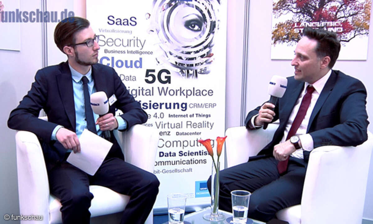 Axel Pomper spricht mit Ammar Alkassar, CEO von Rohde & Schwarz Cybersecurity, über das IoT und die nötigen Sicherheitskonzepte.