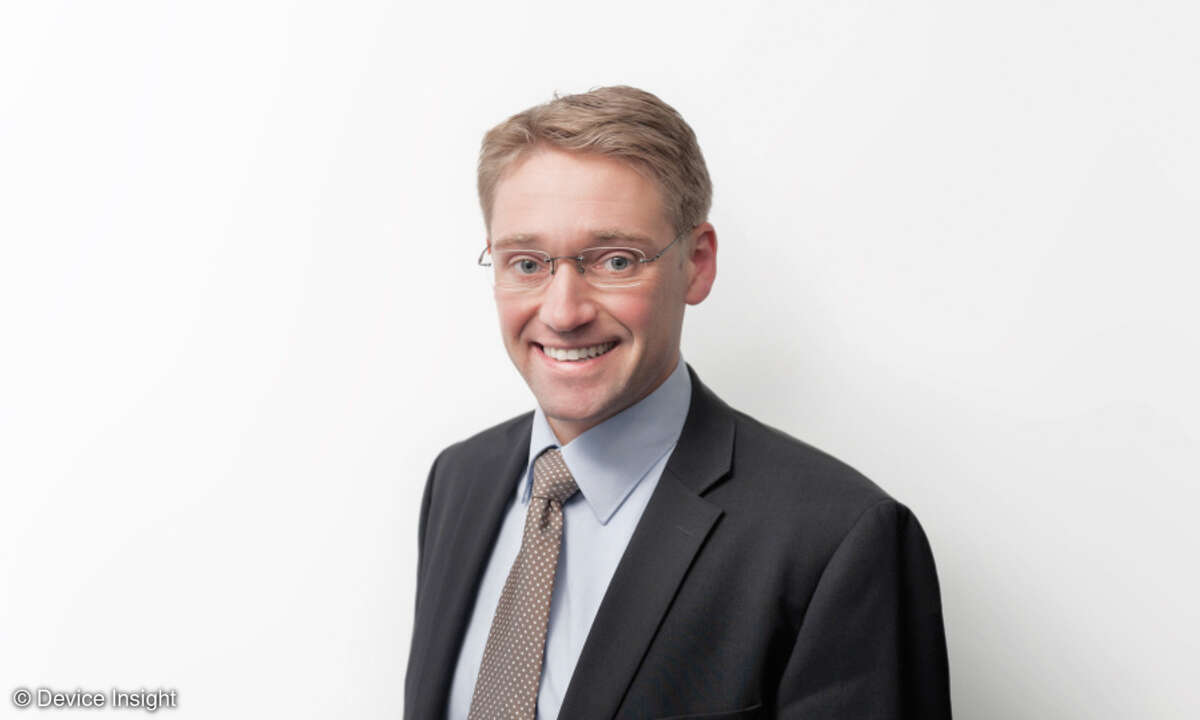 Hendrik Nieweg, Head of Solution Management bei Device Insight