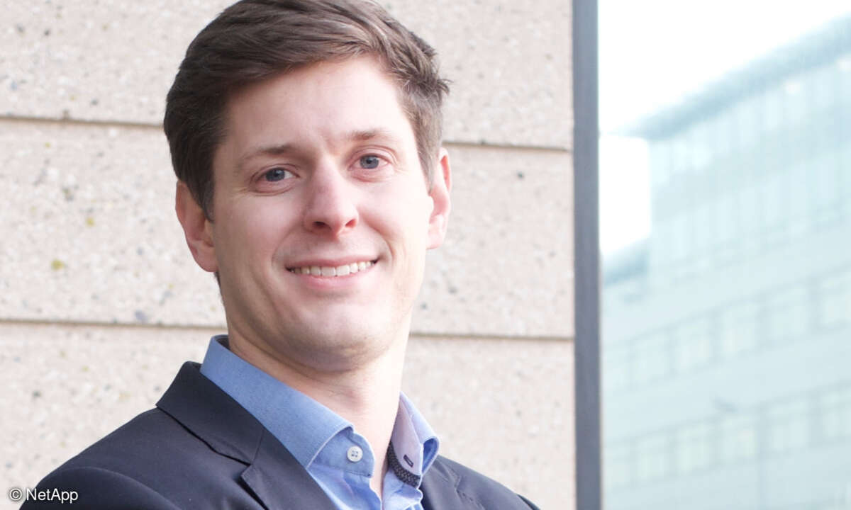 Clemens Siebler, Manager Solution Architects EMEA bei NetApp und Experte für NetApp SolidFire.