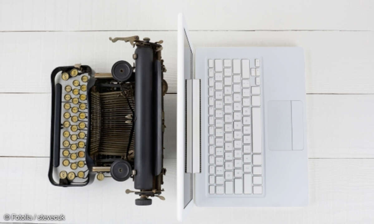Computer Schreibmaschine