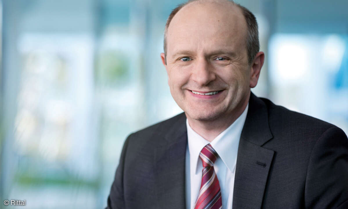 Bernd Hanstein, Hauptabteilungsleiter Produktmanagement IT bei Rittal