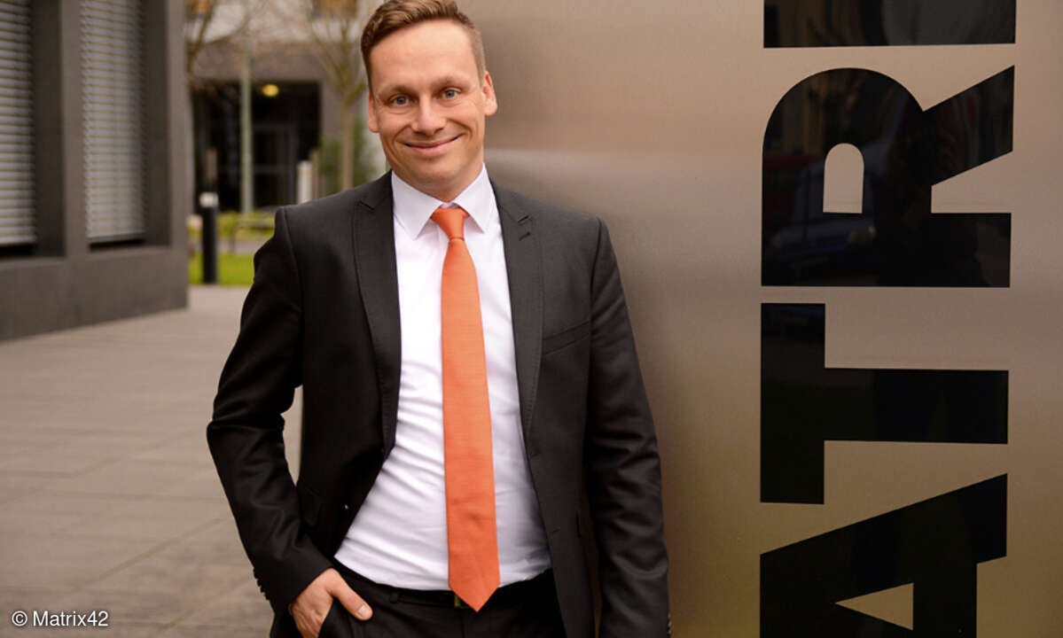 Fabian Henzler, Direcor Product Marketing bei Matrix42