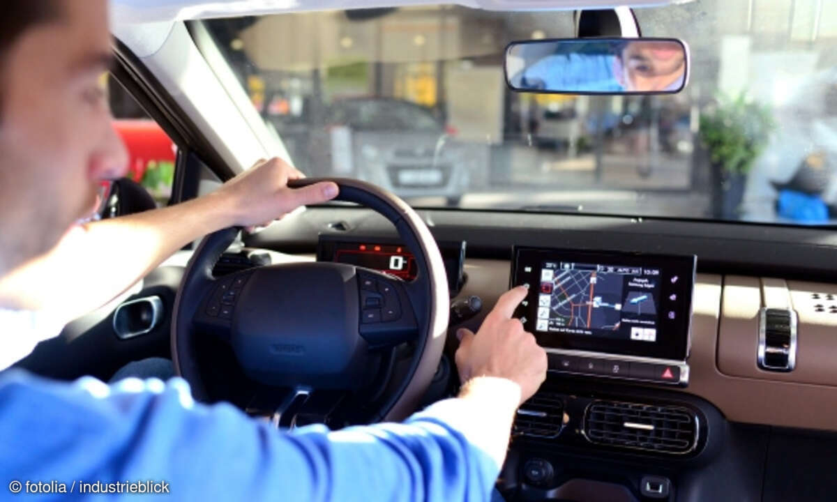 Navi autonomes Fahren Fahrzeug Auto