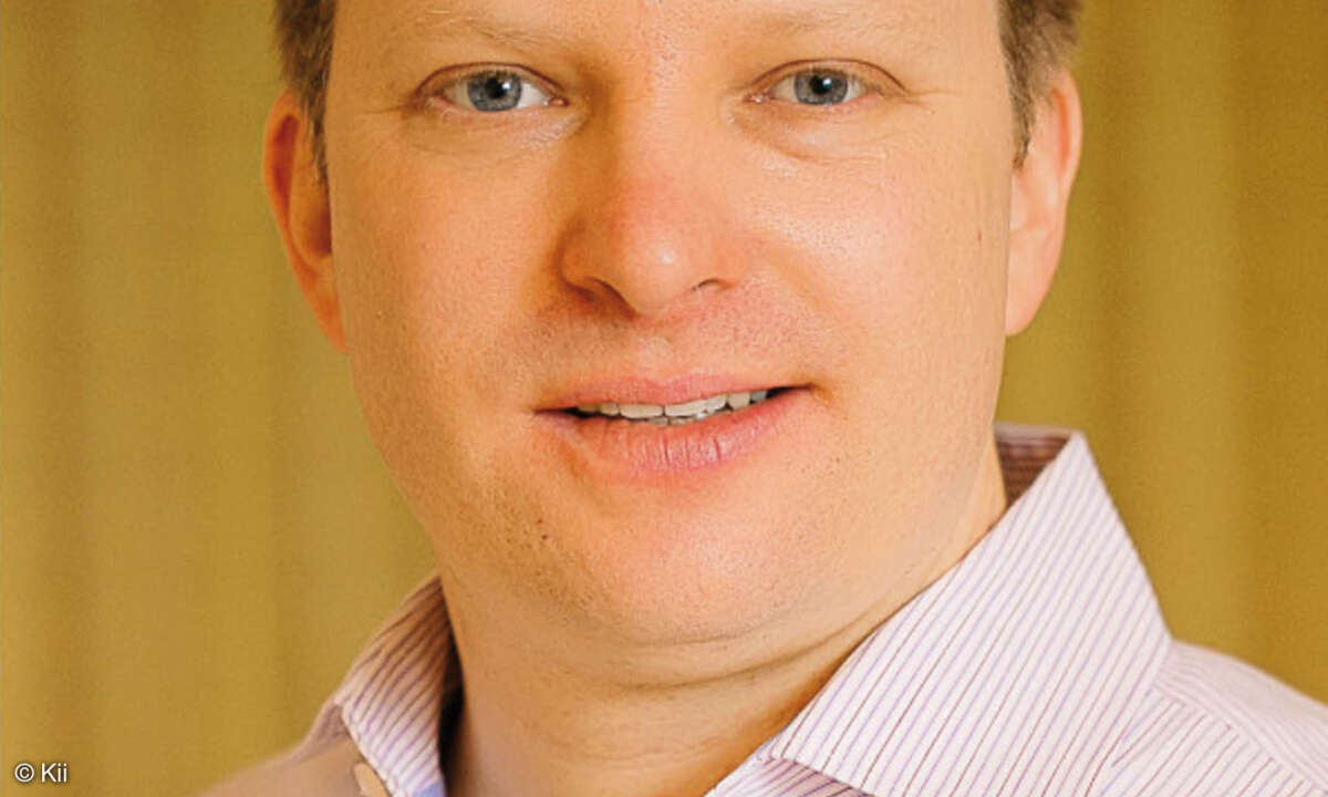 Martin Tantow, General Manager EMEA bei Kii