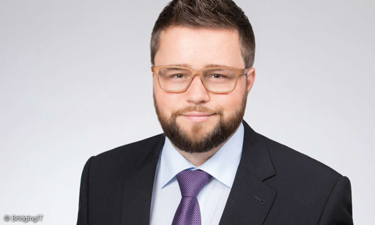 David Schleweis, Senior Consultant beim Beratungshaus BridgingIT