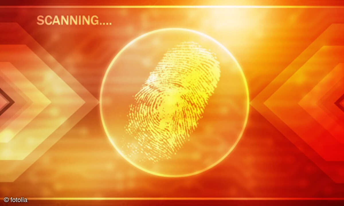 Fingerabdruckscan