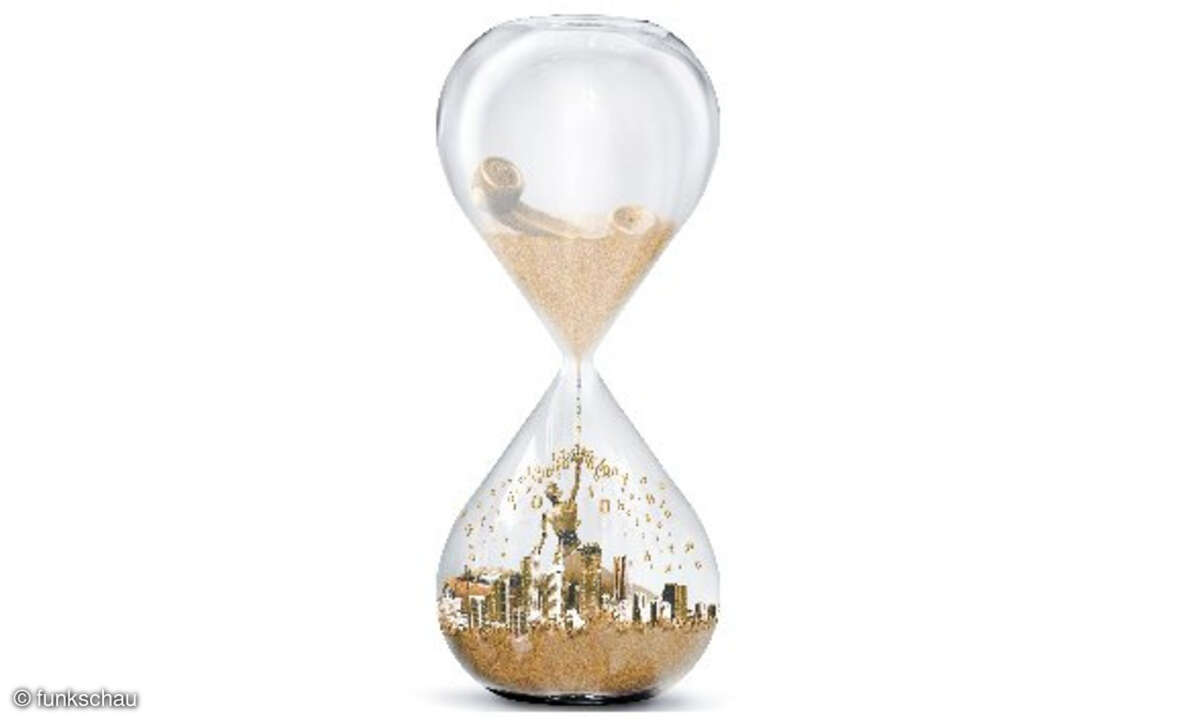 Sanduhr Digitalisierung