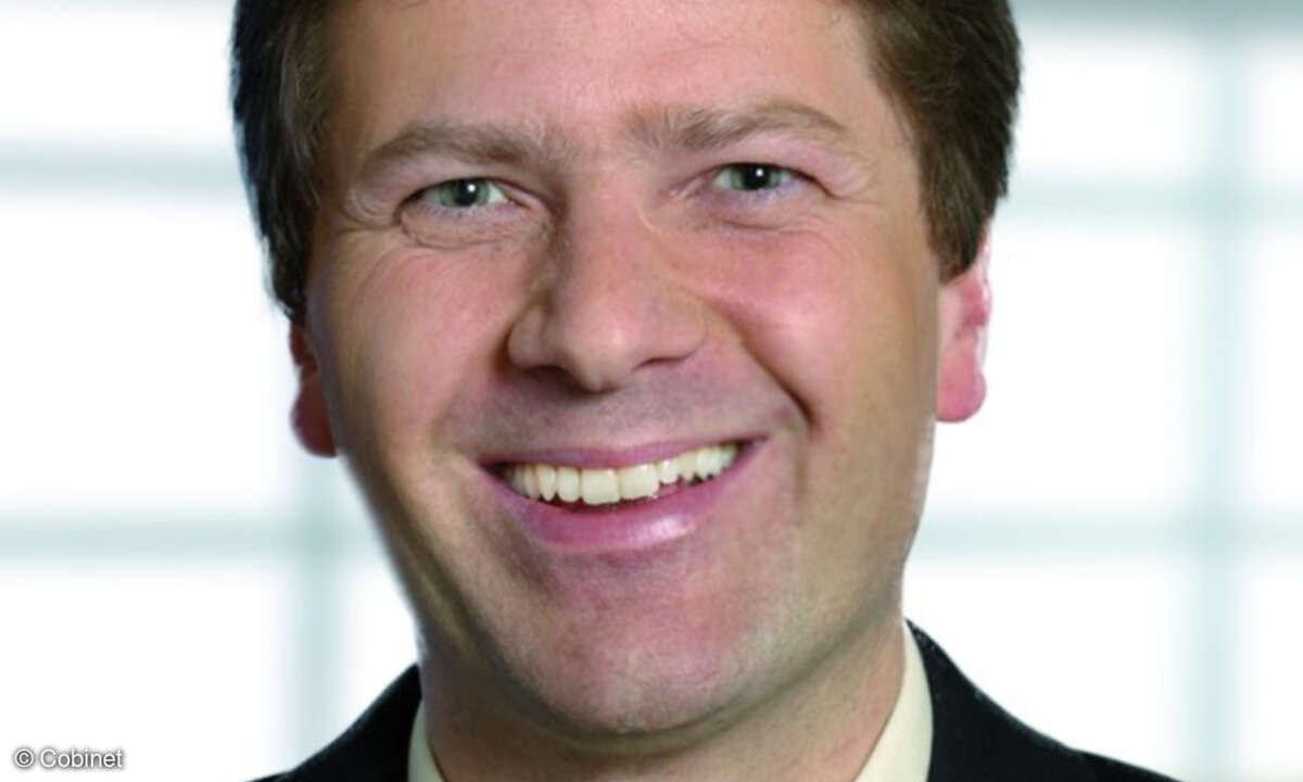 Wolfgang Schuh, Geschäftsführer bei Cobinet