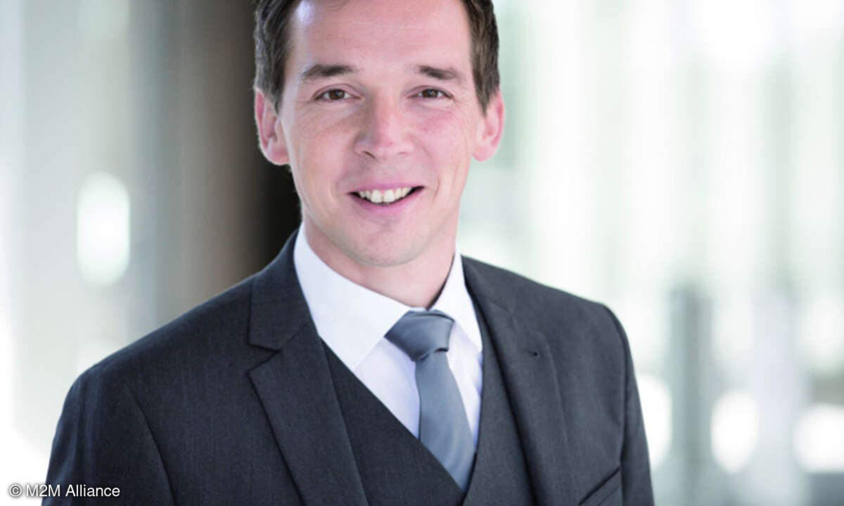 Andreas Fink. Vorsitzender der M2M Alliance