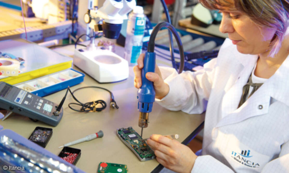 Die Kohlenstoffemission wiederaufbereiteter Geräte soll vier Mal geringer als die von Neuprodukten sein.