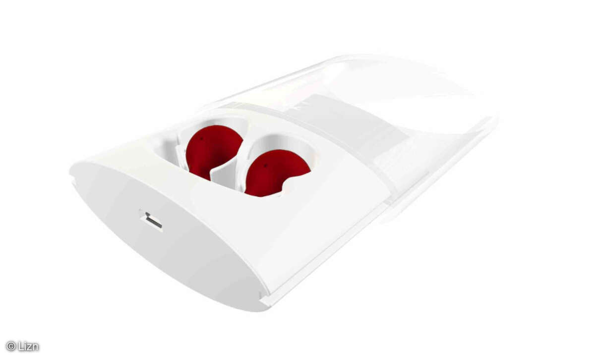 Hearpieces und Ladegerät