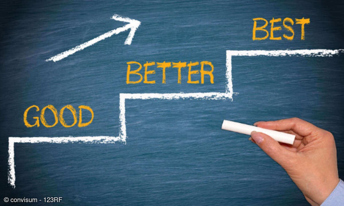 Optimierung, good better best