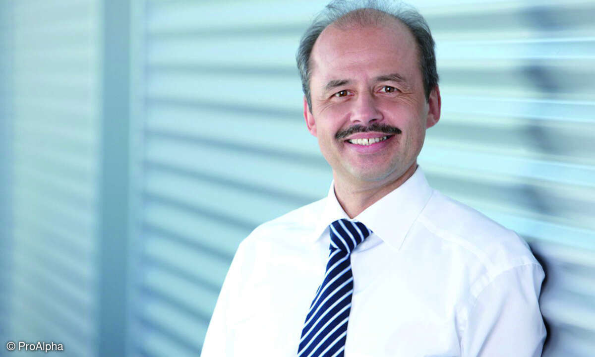 Michael Finkler, Geschäftsführer bei ProAlpha