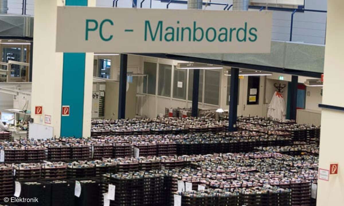 PC-Werk von Fujitsu in Augsburg