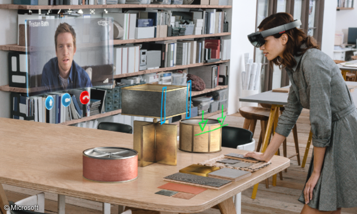 HoloLens und Skype