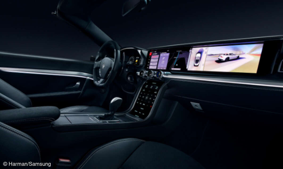 Digial Cockpit Harman, CES 2018
