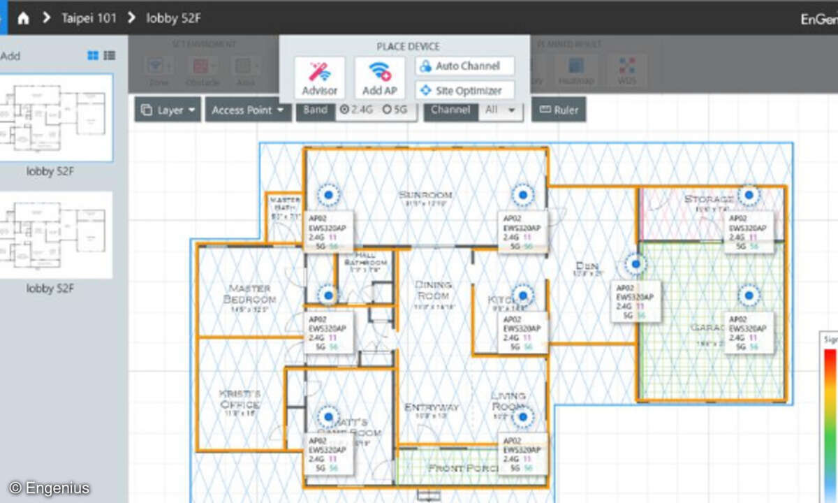ezWiFi Planner Engenius